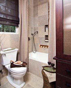 Old home remodel in East Hill with brown and neutrals