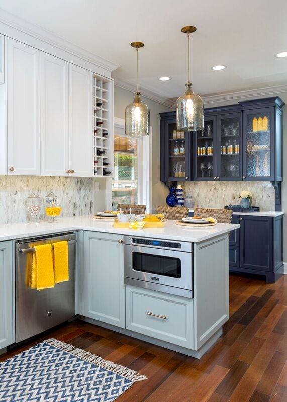 Budget Cottage Kitchen Nkba Winner White Kitchens