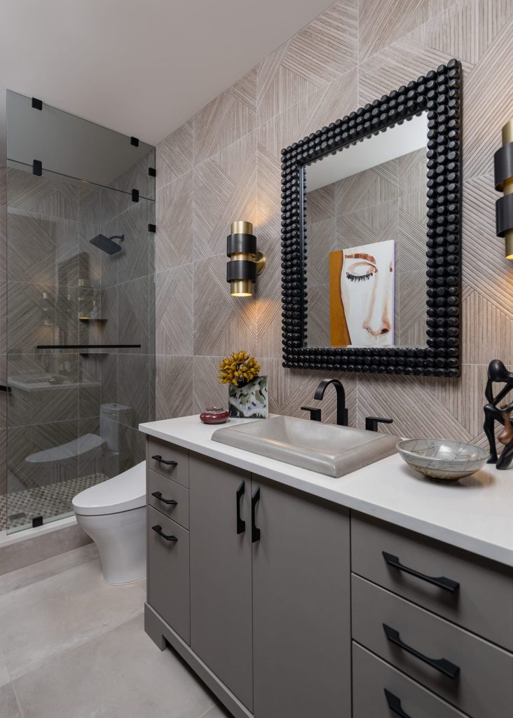 COASTAL BATHROOM, CUSTOM VANITY