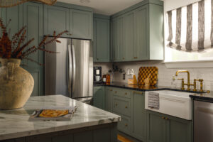 Green Cabinets - 2025 Design Trends