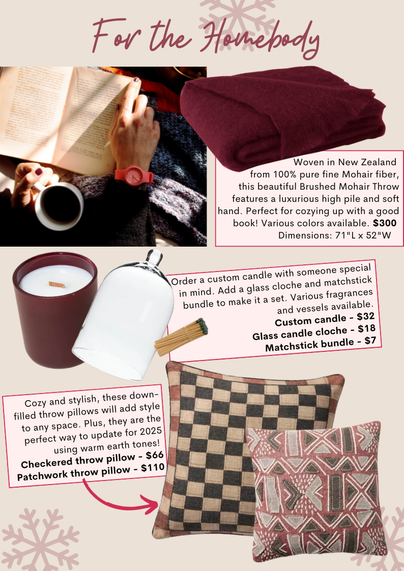 Gift Guide - Home Accents